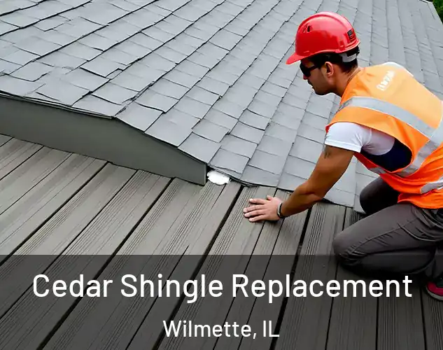  Cedar Shingle Replacement Wilmette, IL