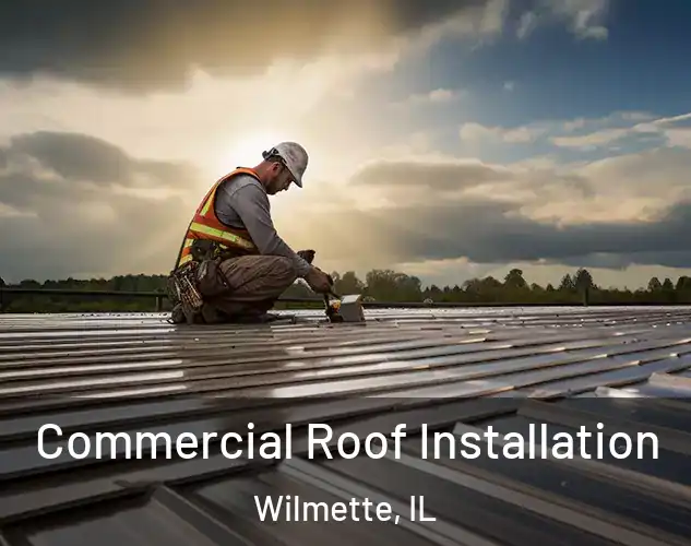  Commercial Roof Installation Wilmette, IL