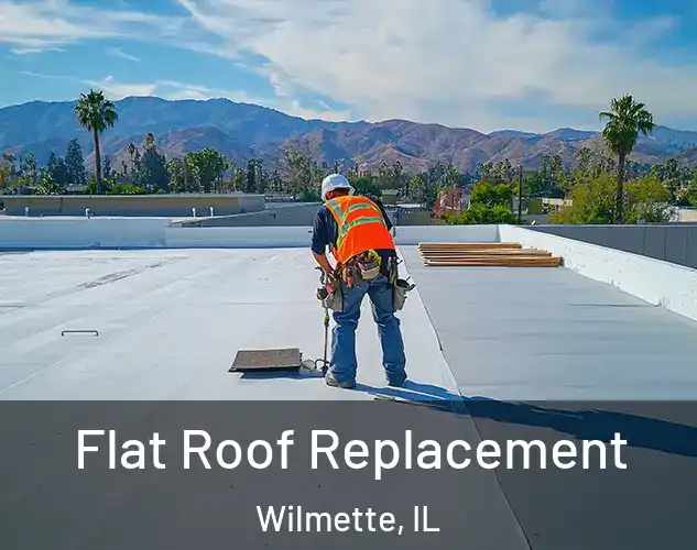  Flat Roof Replacement Wilmette, IL