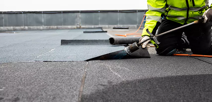 Residential Flat Roof Repair in Wilmette