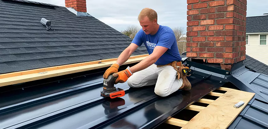 Metal Barn Roof Replacement in Wilmette