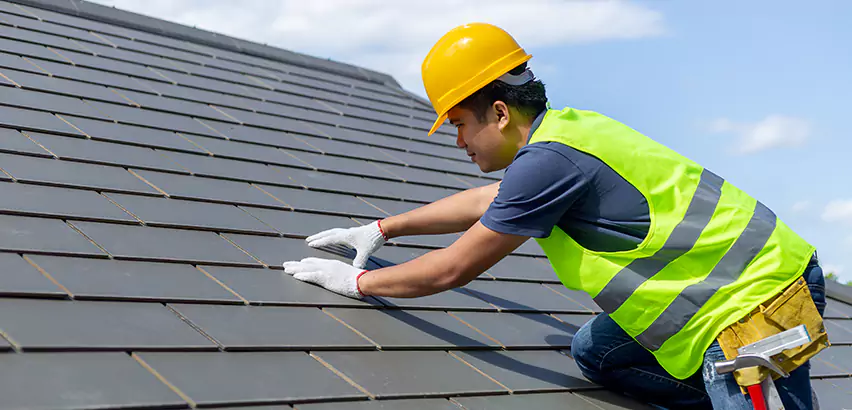 Slipped Slate Repair in Wilmette
