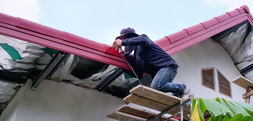 Residential Wind Damage Roof Repair in Wilmette
