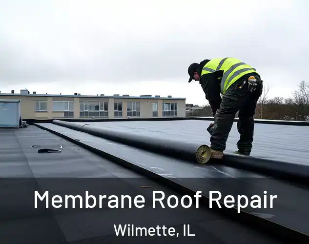  Membrane Roof Repair Wilmette, IL