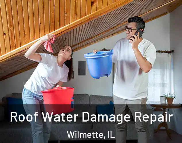  Roof Water Damage Repair Wilmette, IL